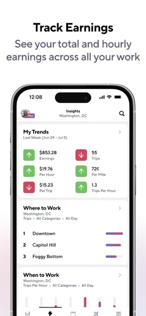 Gridwise: Gig Driver Assistant screenshot 4