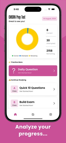 CMSRN Practice Test Prep Screenshot 2 of 6