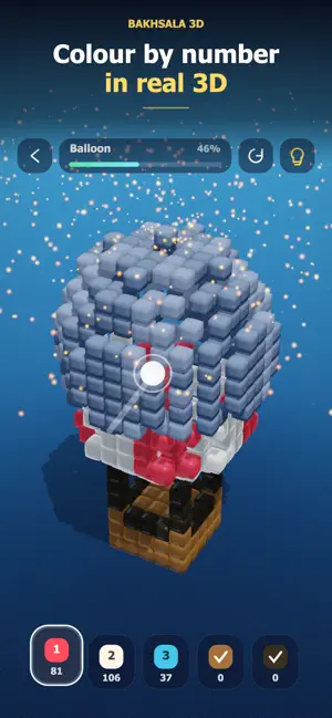 Bakhsala 3D: Color by Number screenshot 1