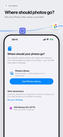 Sync Shutter: SD Card Backup Screenshot 6 of 9