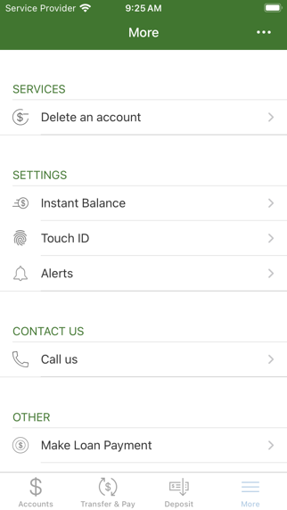 Liberty Bank and Trust Company Screenshot