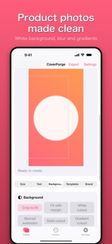 CoverForge: Thumbnail Maker iPhone screenshot