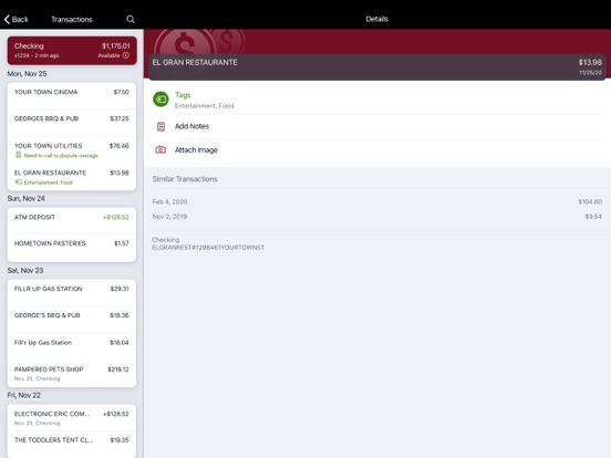 REDAPPLEBANK iPad screenshot 3 - Finance app