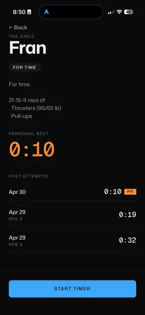 Solo WOD: Workout Generator screenshot 2