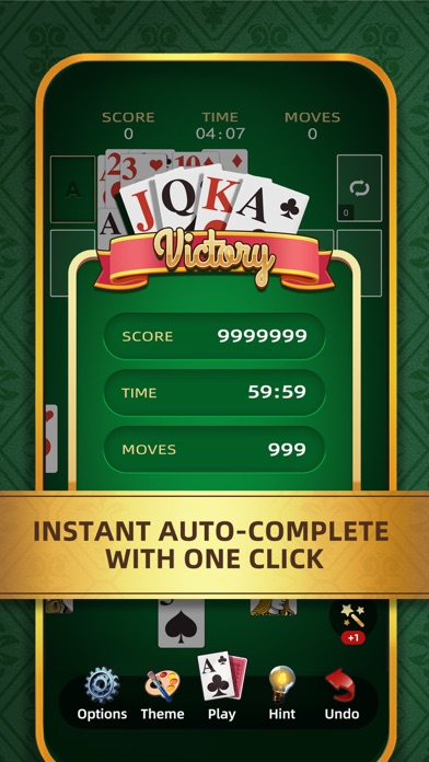 Wonder Solitaire Screenshot