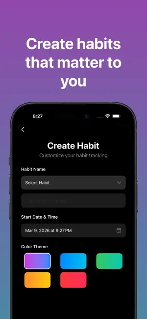 Time Since: Habit Tracker screenshot 2