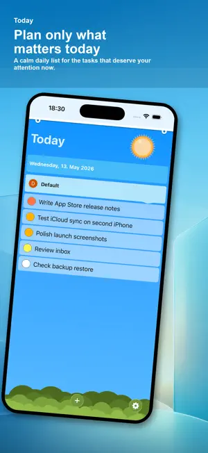 Today: Daily Task Planner screenshot 1