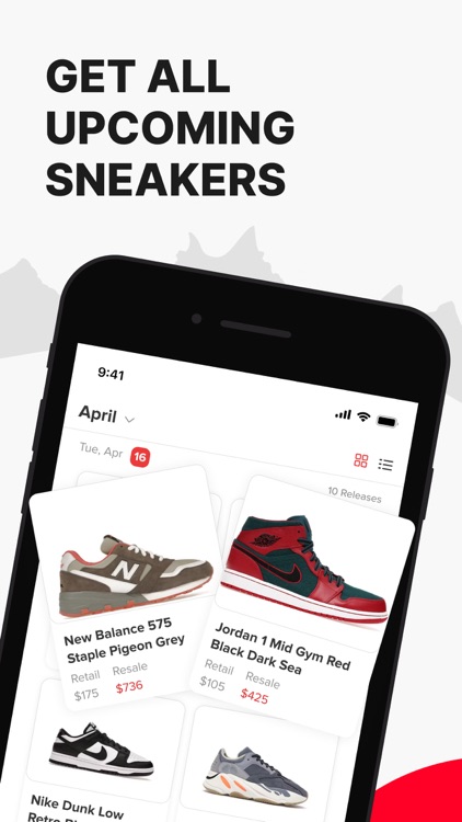 Sneakers Drops: Release＋Raffle