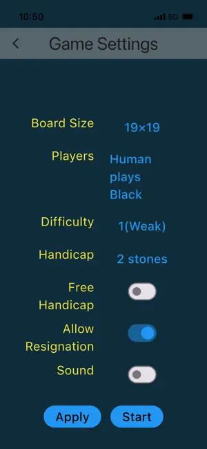 Black & White Go screenshot 2