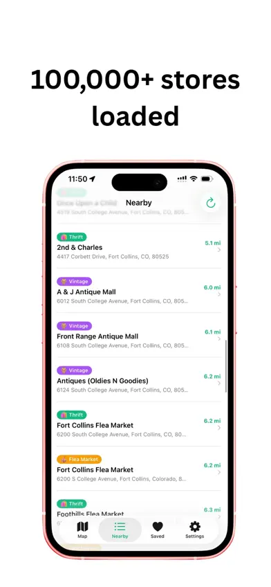 Thriftmap: Find Thrift Stores screenshot 5
