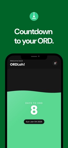 ORDLoh! - ORD Countdown App Screenshot 1 of 6