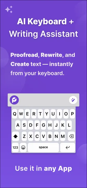 Proofreader AI Grammar Checkerのスクリーンショット（1/8）
