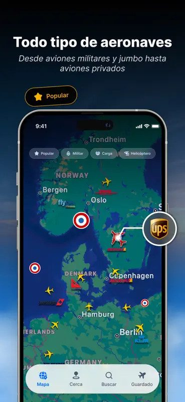 FlightSky: Radar de Aviones screenshot 6 of 10