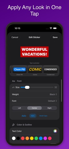 App screenshot