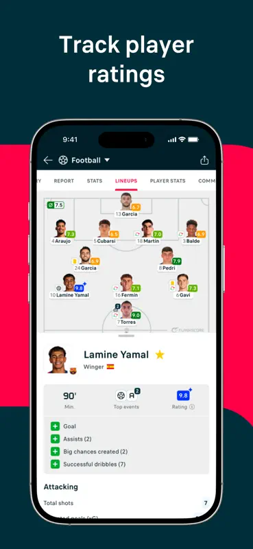 Flashscore: Live Scores & News screenshot 3 of 10