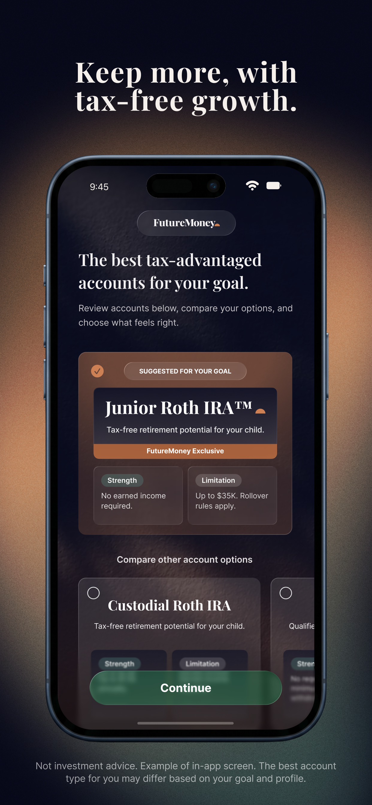 FutureMoney: Early Investing screenshot 6