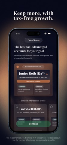 FutureMoney: Early Investing Screenshot 6 of 9