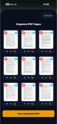 PDF nano: Editor - Translate iPhone screenshot