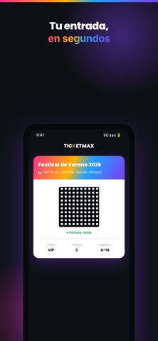 TICKETMAX Screenshot 2 of 3