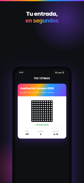 TICKETMAX Screenshot 2 of 3