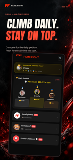 FAME FIGHT APP screenshot 2