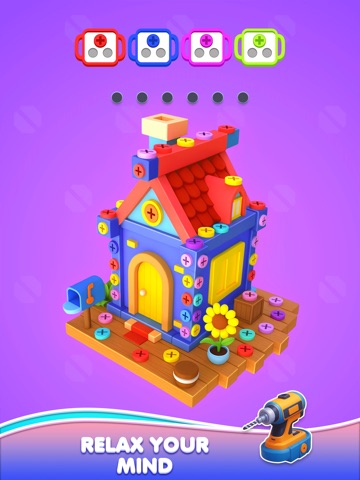 Screw Away 3D: Screwdom Games iPad screenshot