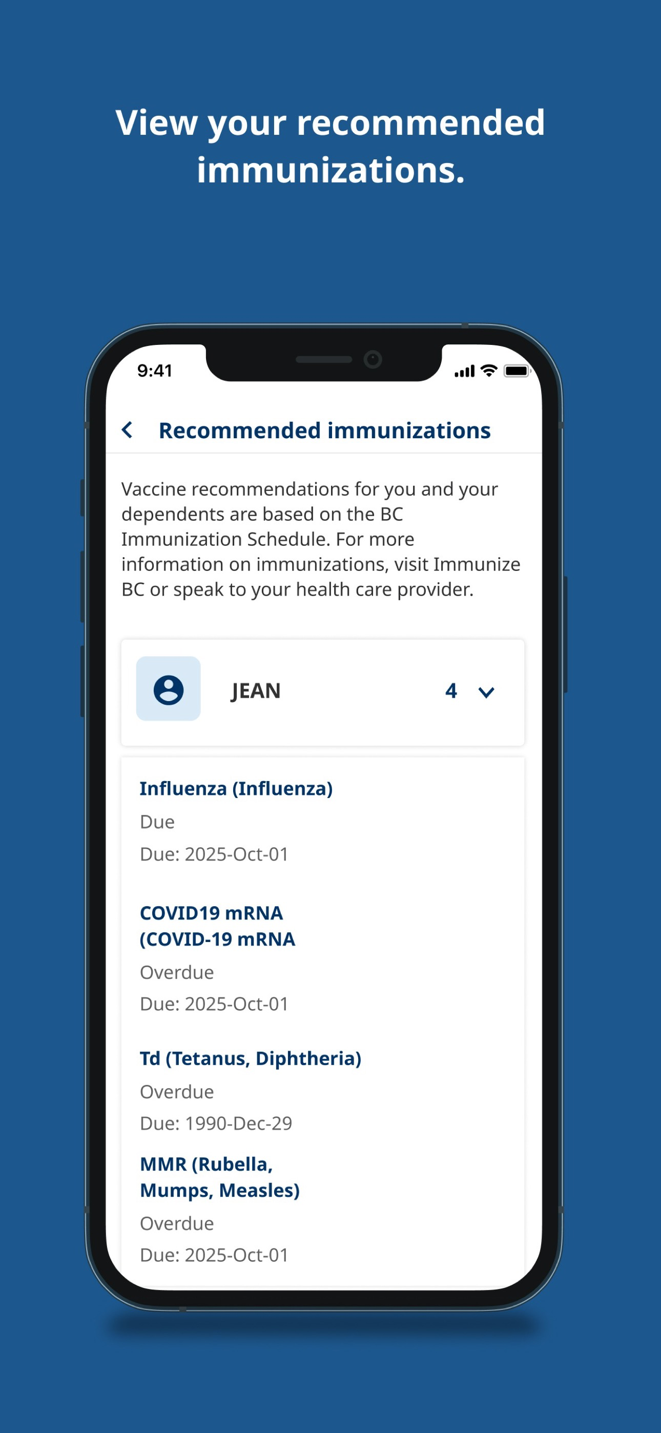 Health Gateway screenshot 2