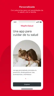 mapfre salud iphone capturas de pantalla 1
