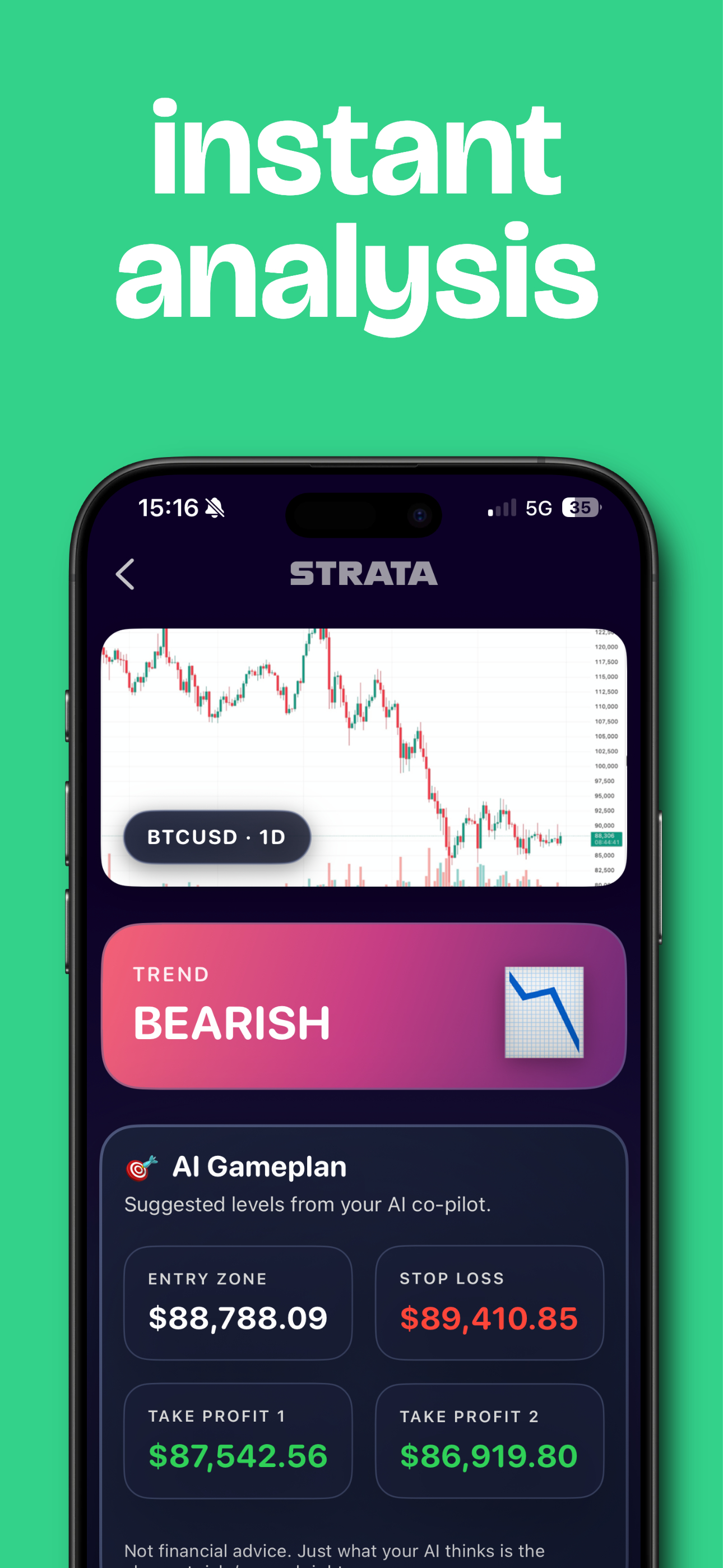 STRATA: AI Trading & Analysis screenshot 4