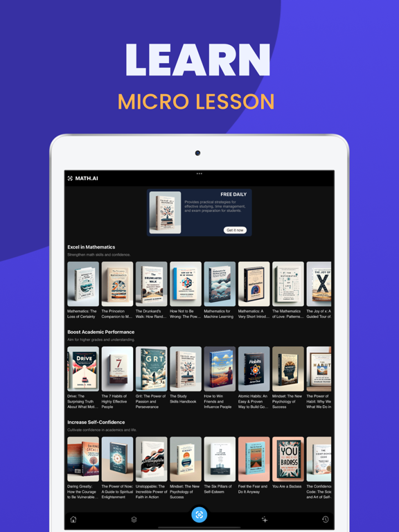 Photo Math Solver - Math.AI iPad screenshot 4 - Education app