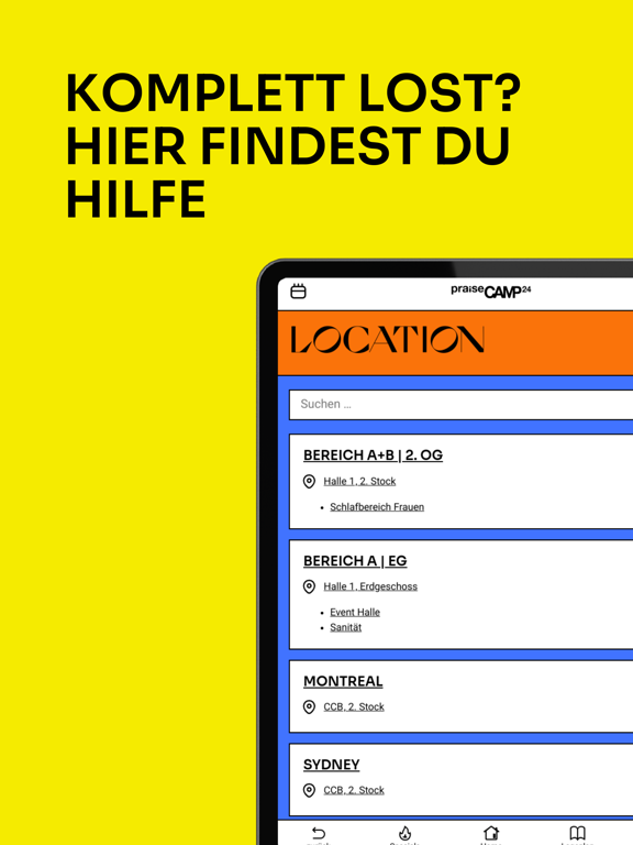 Screenshot #6 pour PraiseCamp App