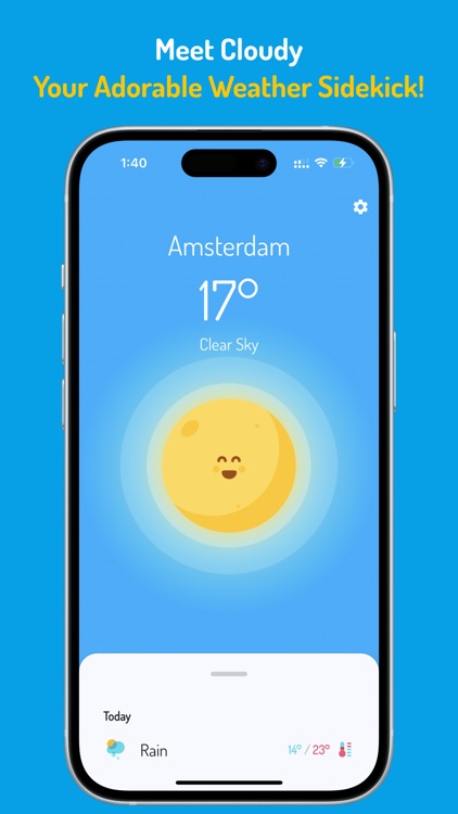 Cloudy - Cute Weather App