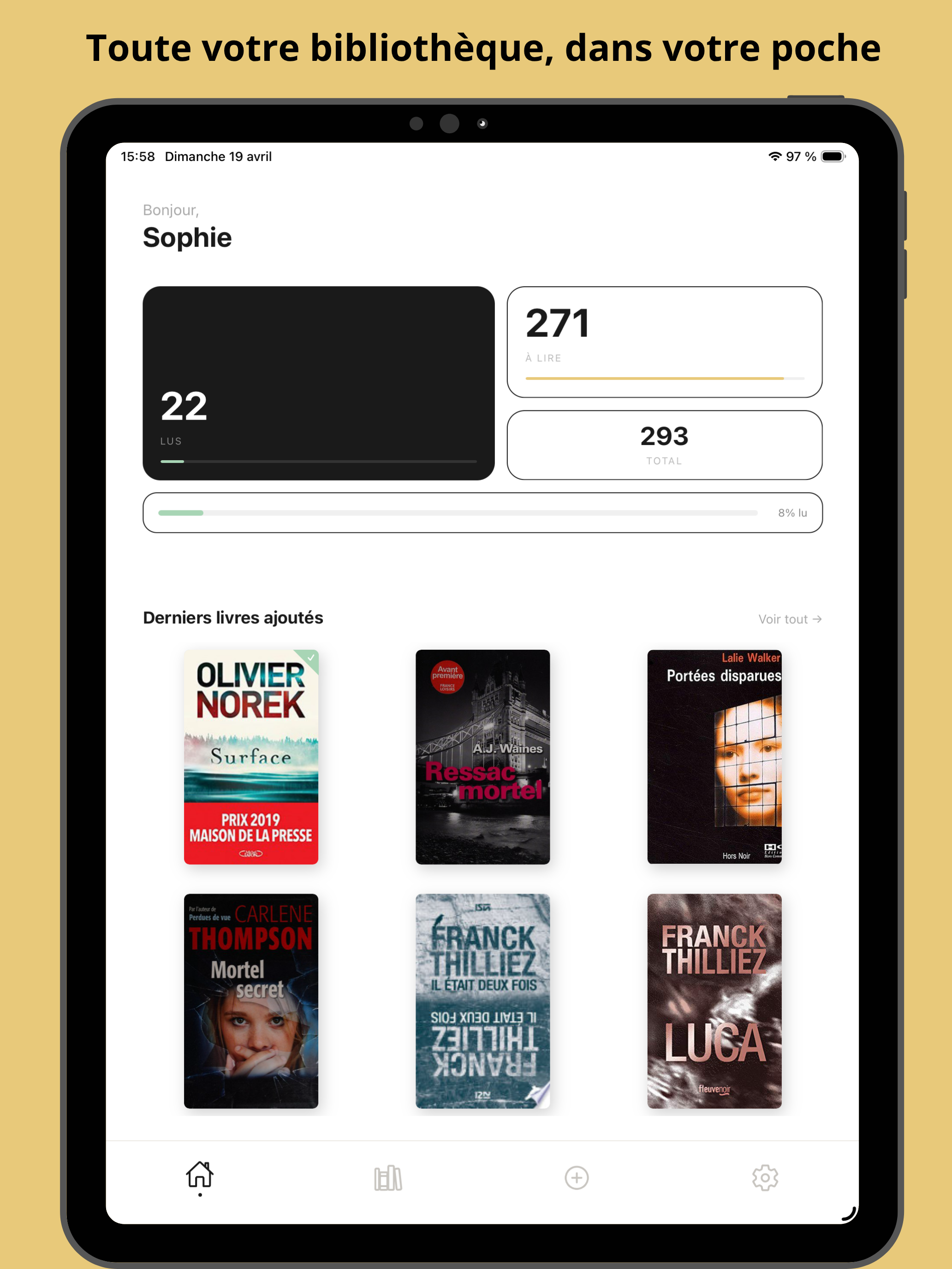 Book'un - Bibliothèque Livres screenshot 5