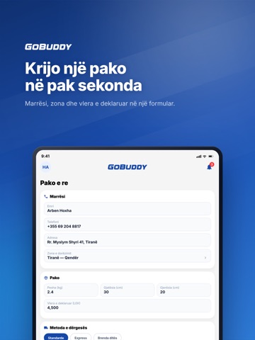 GoBuddy.al iPad screenshot