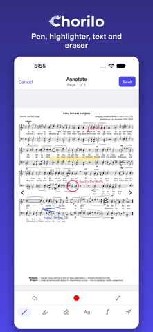Chorilo – The Choir App Screenshot 5 of 9