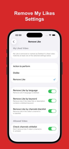 TubeLang: Language Preferences screenshot