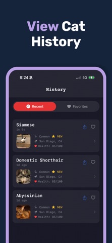 KittyDex Gamified Cat Scanner screenshot