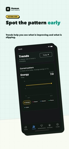 Human: Daily Check In Screenshot 7 of 8