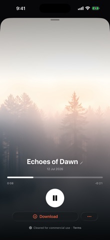 Kuhu: AI Song Maker Screenshot 3 of 6