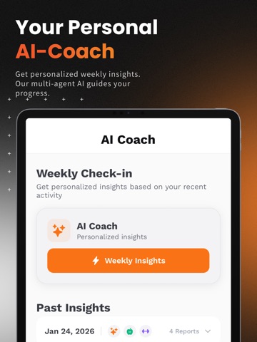 UltraFit360: AI Fitness Coach iPad screenshot