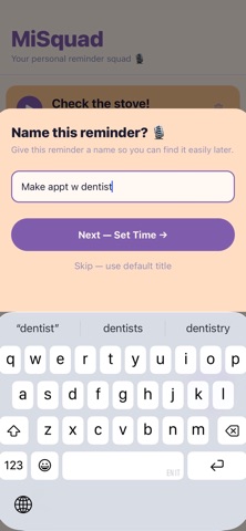 App screenshot
