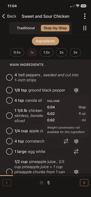 Flour Power - Recipe Manager screenshot 2