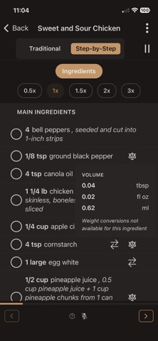 Flour Power - Recipe Manager screenshot