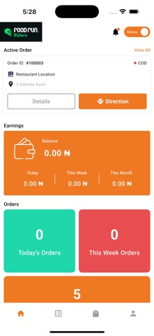 FoodRun Riders Screenshot 1 of 3