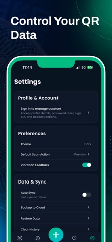Scanveil iPhone screenshot