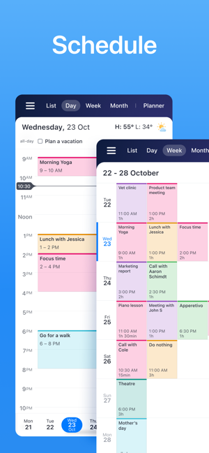 ‎Calendars・Daily Planner, To do Screenshot