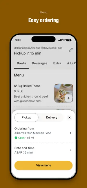 Albert's Fresh Mexican Food screenshot 3