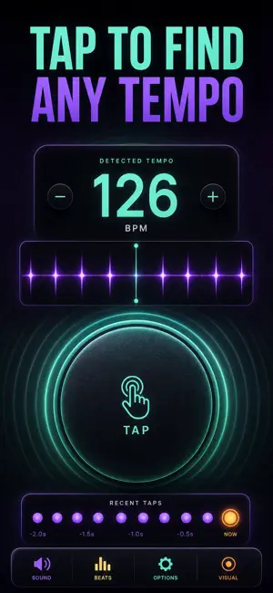 Metronome: Tap Tempo BPM screenshot 2