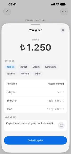Bölüşelim screenshot 3