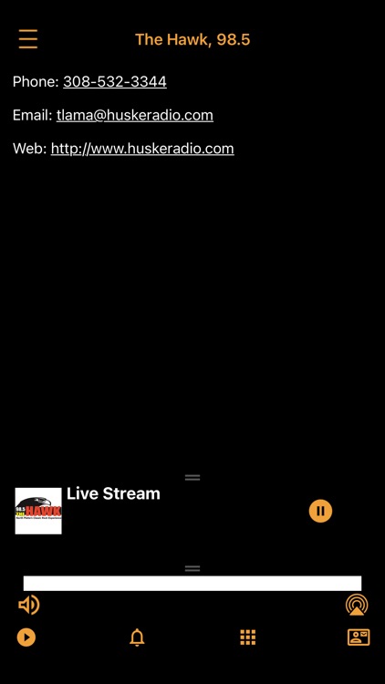 The Hawk, 98.5 FM KHAQ